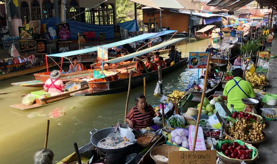 mercado flotante damnoen saduak