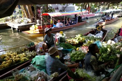 Mercado flotante Khlong Lat Mayom