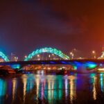 El Puente del dragón en Da Nang