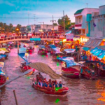 El mercado flotante Amphawa