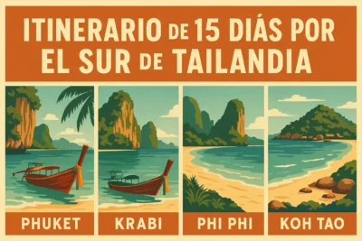 ruta 15 dias sur tailandia